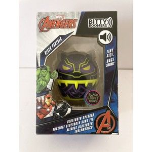 NEW BITTY BOOMERS 9394 MARVEL AVENGERS BLACK PANTHER BLUETOOTH SPEAKER Brand New